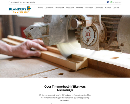 Blankers Timmerbedrijf Logo