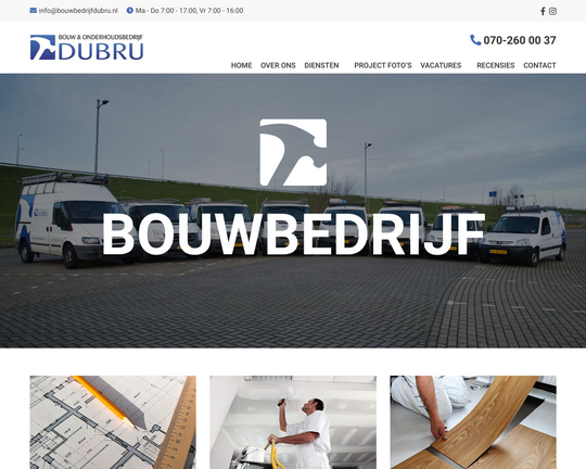 Bouwbedrijf Dubru Logo