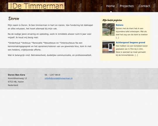 Doron de Timmerman Logo