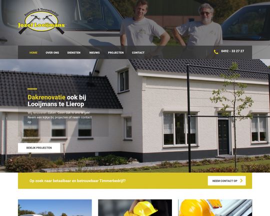 Timmerbedrijf & Renovatiebedrijf Looijmans Logo
