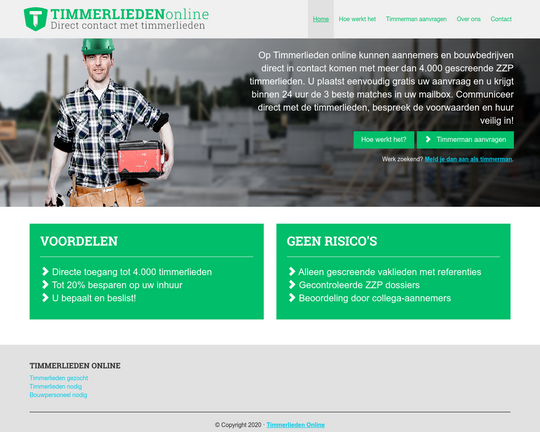 Timmerlieden Online Logo