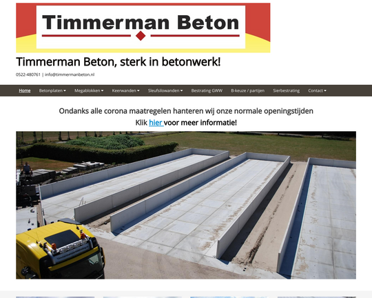 Timmerman Beton Logo